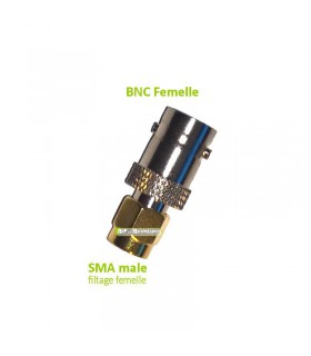 BNC adapter Femelle/SMA male
