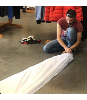 emergency parachute folding