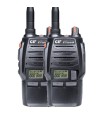 Pair of P7LCD UHF walkie-talkies - CRT