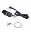 Tie Microphone with PTT and Headset for PMR Radio - HM-153LA ICOM