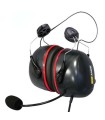 Motorbootfunk-Headset PREMIUM S3 KENWOOD oder ICOM zum Anschrauben - ALPHATEC