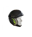 ULM TZ Rotor helmet + X4 3M-Peltor screw-on noise-cancelling headset