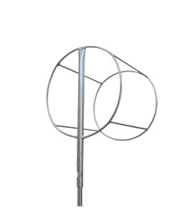 galvanized double circle coil for windsock