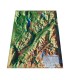 3D-Reliefkarte der Region Belledonne Chartreuse Bauges