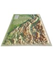 Reliefkarte von Vercors und Chartreuse 3DMap