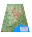 3DMap Massif Central Relief Map