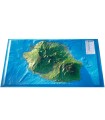 3DMap Reunion Island Relief Map