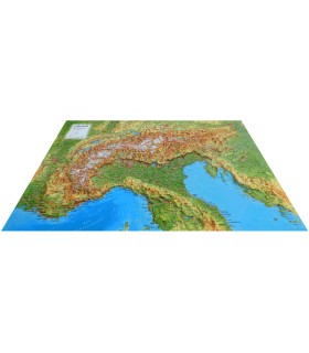 Map of the Alpine Arc de la marque 3D Map