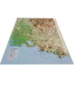 Reliefkarte der Berge der Provence 3DMap