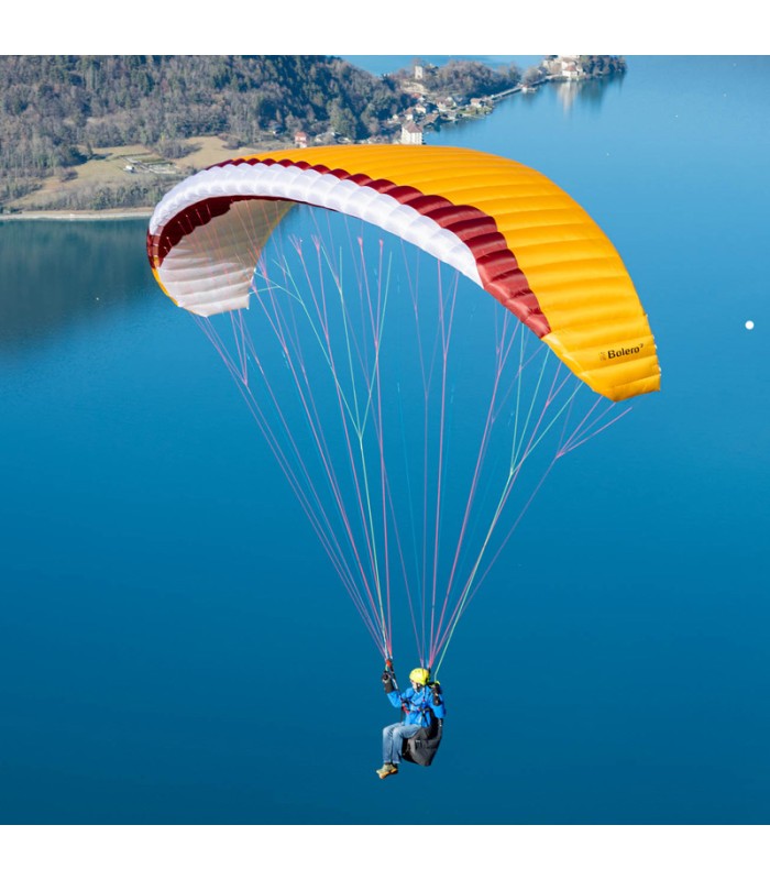 Used Paraglider Boléro 7 gold color and Gin brand