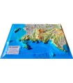 Mini Relief Map of the Calanques (Marseille-Cassis-La Ciotat) 3DMap