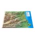 Map in Relief of the Pyrenees-Orientales 3DMap