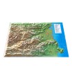 Relief map of Pyrénées-Orientales 3DMap