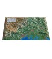 Reliefkarte Gard 3DMap