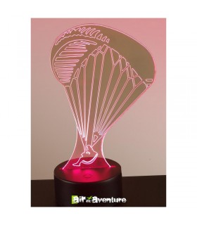 Decorative lamp 3D Parapente