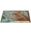 Reliefkarte Le Cantal 3D Map