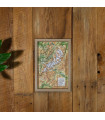 Wood frame for relief maps 295x195 mm 3DMap