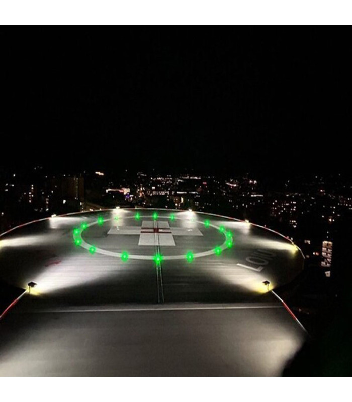 Pilot control lighthing for Heliport Deltabox